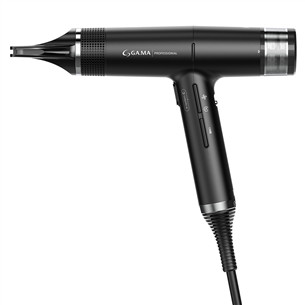 GA.MA IQ1 Perfetto, 1600 W, black - Hair dryer