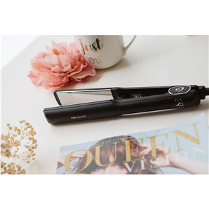 GA.MA Oxy-Active, juodos - Plaukų tiesintuvas