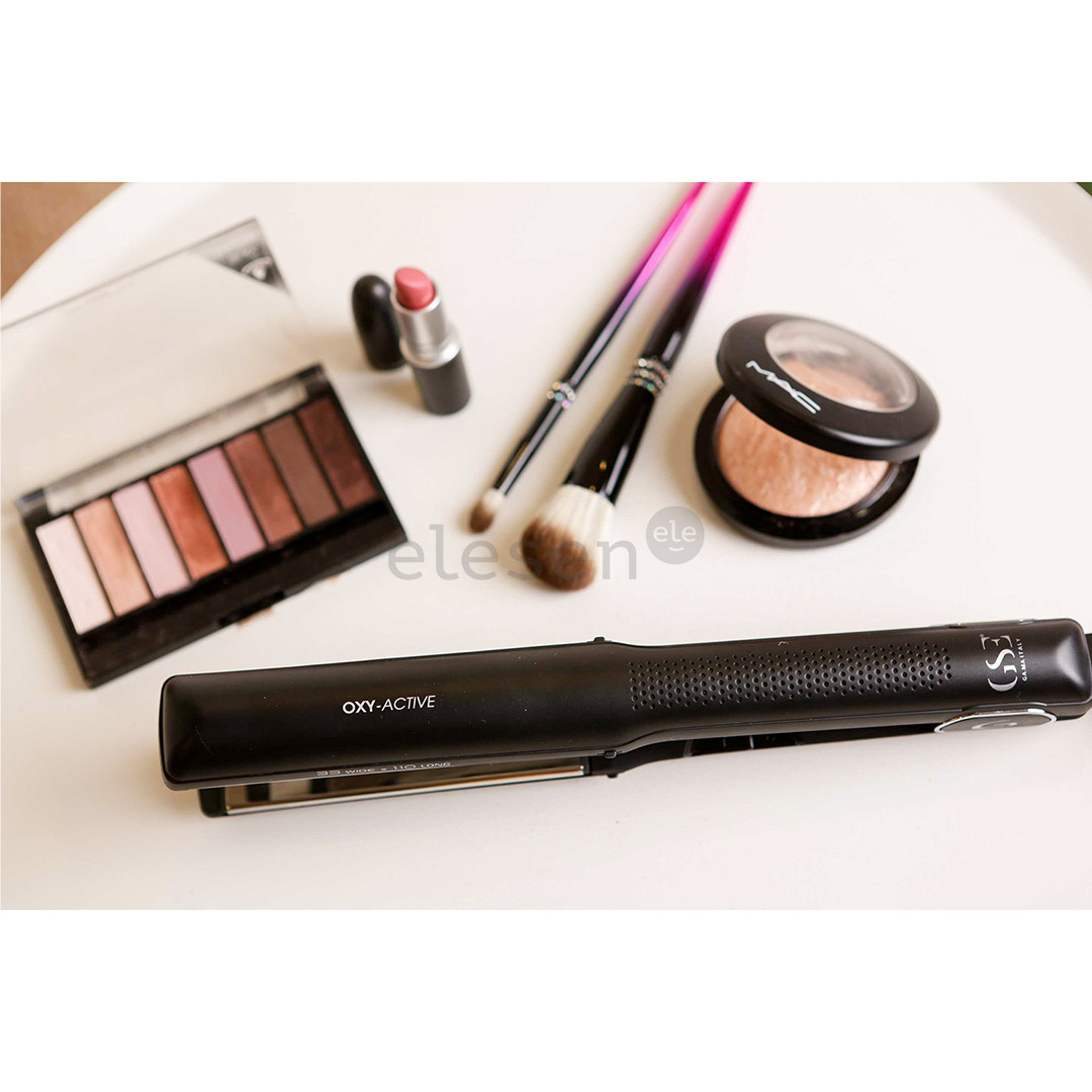 GA.MA Oxy-Active, juodos - Plaukų tiesintuvas