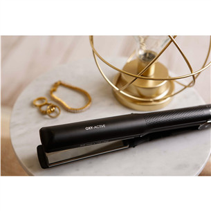 GA.MA Oxy-Active, juodos - Plaukų tiesintuvas