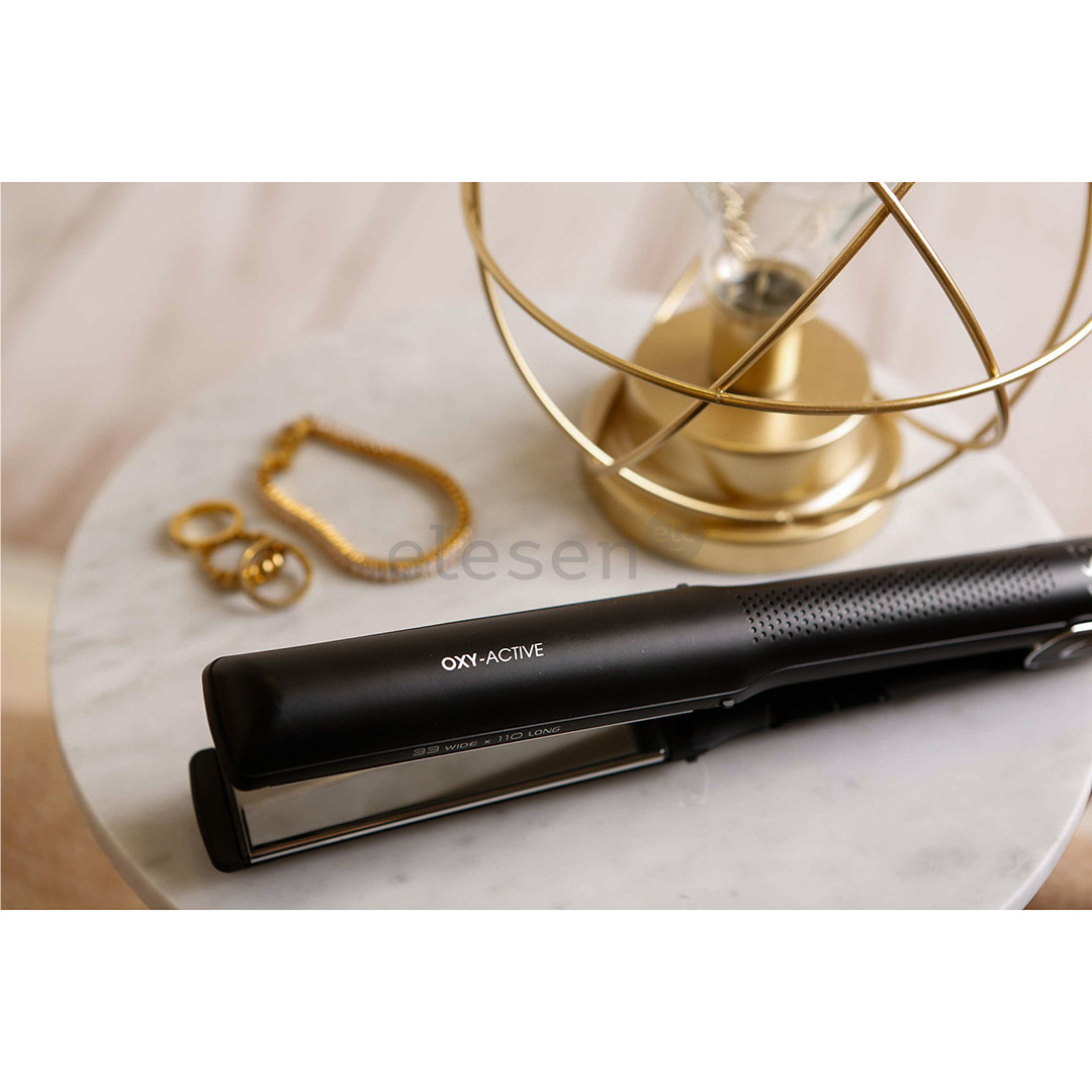 GA.MA Oxy-Active, juodos - Plaukų tiesintuvas