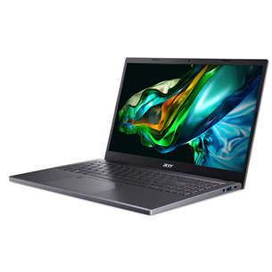 Acer Aspire 5, 15,6'', FHD, Ryzen 7, 16 GB, 1 TB, pilkas, SWE - Nešiojamas kompiuteris