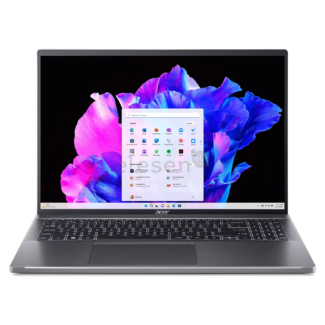 Acer Swift Go 16, 16'', WUXGA, i5, 16 ГБ, 512 ГБ, ENG, темно-серый - Ноутбук Товар - NX.KFTEL.002