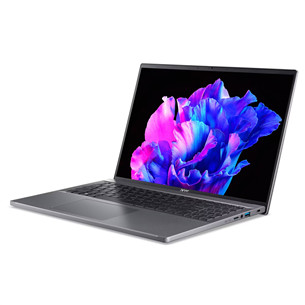 Acer Swift Go 16, 16'', WUXGA, i5, 16 GB, 512 GB, pilkas, ENG - Nešiojamasis kompiuteris