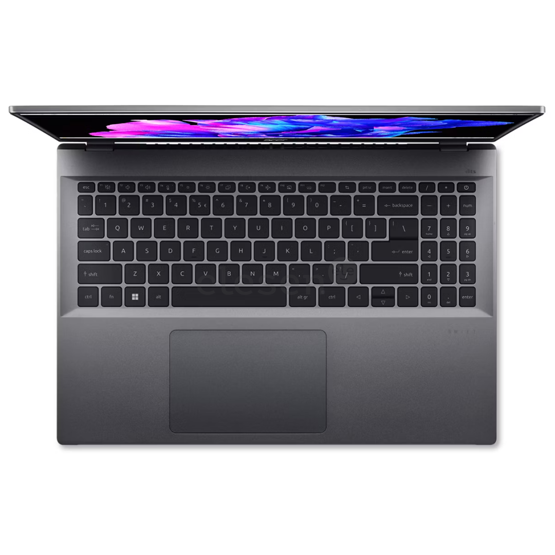 Acer Swift Go 16, 16'', WUXGA, i5, 16 ГБ, 512 ГБ, ENG, темно-серый - Ноутбук Товар - NX.KFTEL.002