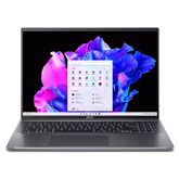 Acer Swift Go 16, 16'', 3.2K, OLED, i7, 16 GB, 1 TB, pilkas, ENG - Nešiojamas kompiuteris Prekė - NX.KFSEL.003
