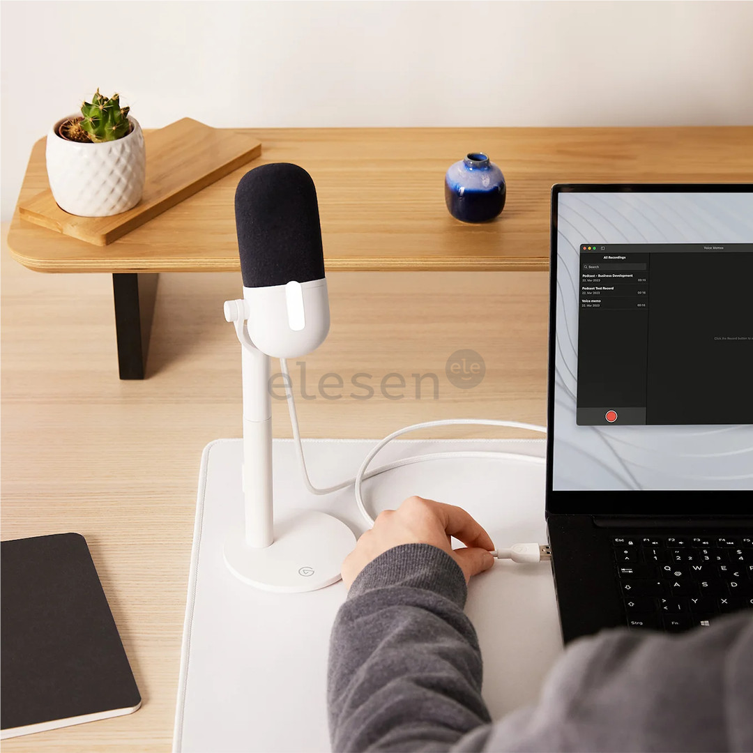 Elgato Wave Neo, baltas - Mikrofonas Prekė - 10MAI9901