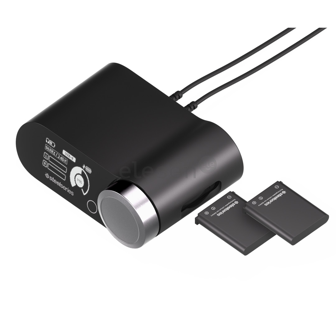 Steelseries Arctis Nova Pro Wireless, PlayStation & PC, белый - Беспроводная игровая гарнитура