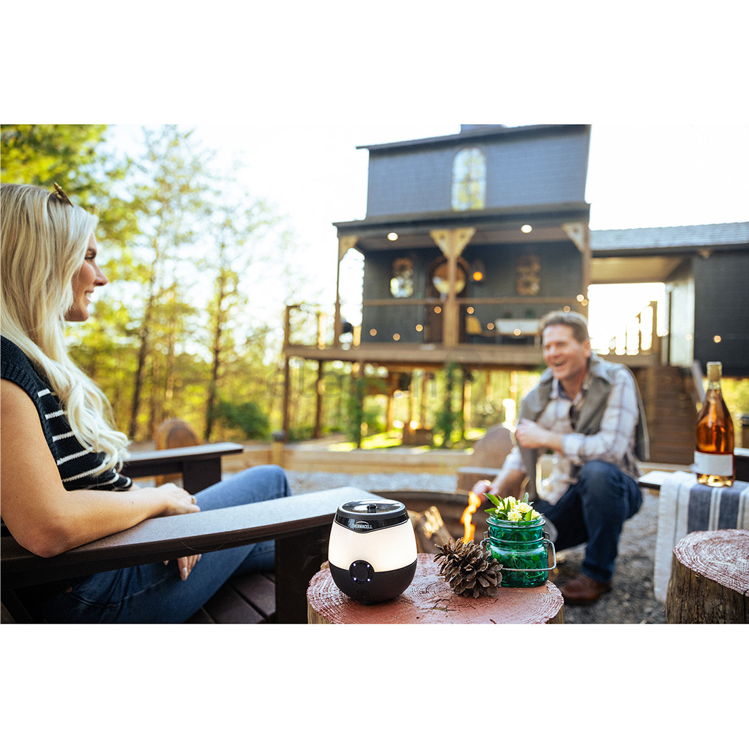 Thermacell EL55, black/white - Rechargeable mosquito repeller with glow light