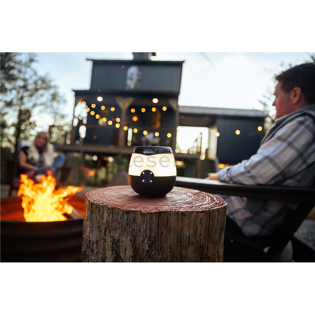 Thermacell EL55, black/white - Rechargeable mosquito repeller with glow light