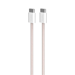 Puro Fabrik 2.0, USB-C to USB-C, 60 W, rožinis - Laidas Prekė - PUCCCFABK415MTROSE PUCCCFABK415MTROSE