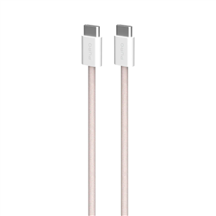 Puro Fabrik 2.0, USB-C to USB-C, 60 W, rožinis - Laidas Prekė - PUCCCFABK415MTROSE PUCCCFABK415MTROSE