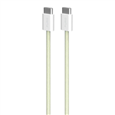 Puro Fabrik 2.0, USB-C to USB-C, 60 W, geltonas - Laidas Prekė - PUCCCFABK415MTYEL