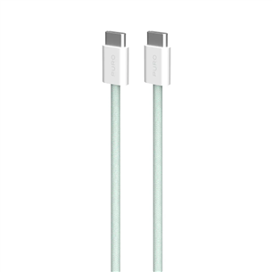 Puro Fabrik 2.0, USB-C to USB-C, 60 W, žalias - Laidas Prekė - PUCCCFABK415MTGRN PUCCCFABK415MTGRN
