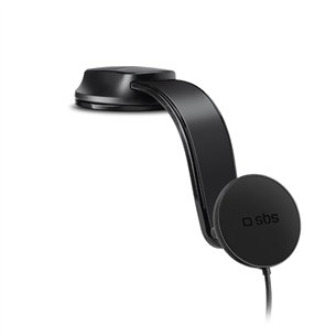 SBS 15W Car Holder, Magsafe, черный - Автомобильное беспроводное зарядное устройство Товар - TESUPPMAG15W21 TESUPPMAG15W21