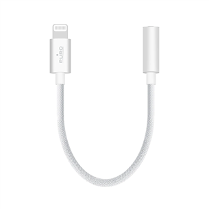 Puro Fabrik, 3,5 mm - Lightning, baltas - Adapteris Prekė - PUAAPLTUAXWHI PUAAPLTUAXWHI