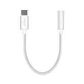 Puro Fabrik, 3,5 mm - USB-C, baltas - Adapteris Prekė - PUAUSBCAUXWHI