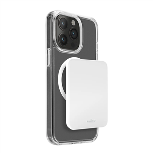 Puro Mini Power Mag, 4000 mAh, MagSafe, USB-C, balta - Išorinė baterija Prekė - PUFCBB40P2MAGWHI PUFCBB40P2MAGWHI