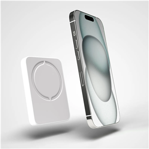 Puro Mini Power Mag, 4000 mAh, MagSafe, USB-C, balta - Išorinė baterija Prekė - PUFCBB40P2MAGWHI