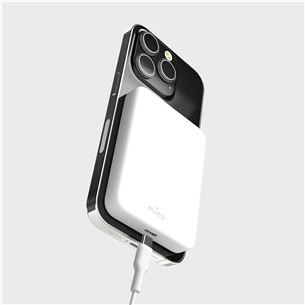 Puro Mini Power Mag, 4000 мАч, MagSafe, USB-C, белый - Внешний аккумулятор Товар - PUFCBB40P2MAGWHI