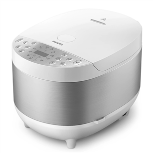 Philips All-in-One Cooker 3000, baltas/pilkas - Daugiafunkcinis puodas Prekė - HD4713/40 HD4713/40