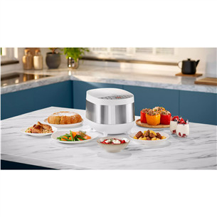 Philips All-in-One Cooker 3000, white/grey - Multi cooker Item - HD4713/40