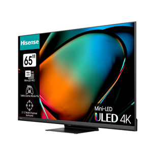 Hisense U8KQ, 65'', 4K UHD, Mini-LED, black - TV Item - 65U8KQ