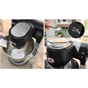 Bosch, Series 6, 1600 W, juodas - Virtuvinis kombainas Prekė - MUMS6ZS00