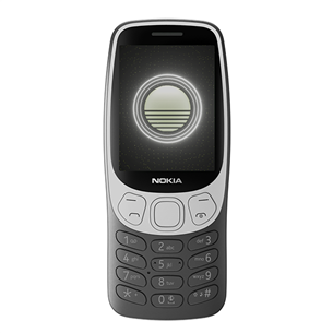 Nokia 3210 4G, Dual SIM, juodas  - Mobilus telefonas Prekė - 1GF025CPA2L01 1GF025CPA2L01