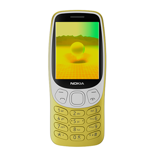 Mobilus telefonas Nokia 3210 4G, Dual SIM, Y2K gold Prekė - 1GF025CPD4L01 1GF025CPD4L01
