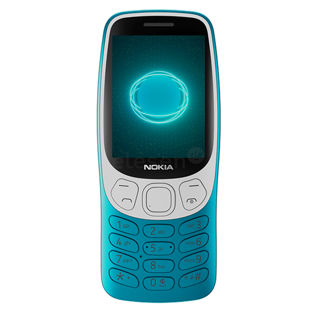 Nokia 3210 4G, Dual SIM, синий - Мобильный телефон Товар - 1GF025CPJ2L01