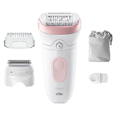 Braun Silk epil 7, baltas/rožinis - Epiliatorius Prekė - SE7030