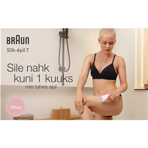 Braun Silk epil 7, baltas/rožinis - Epiliatorius Prekė - SE7030