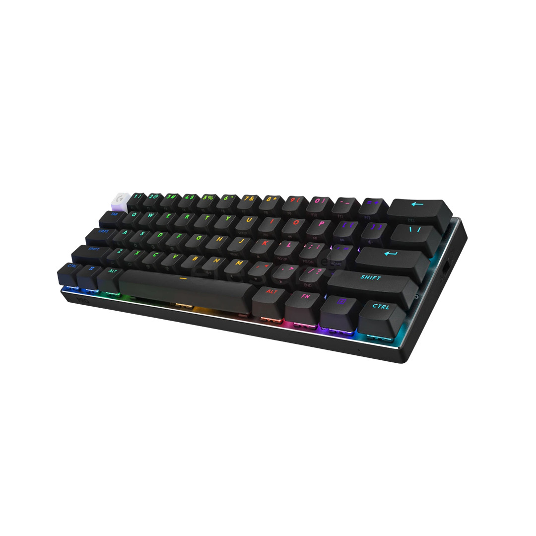 Logitech PRO X 60, SWE, juoda - Belaidė klaviatūra