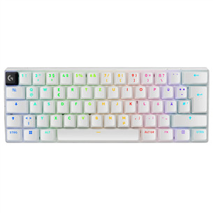 Logitech PRO X 60, US, white - Wireless keyboard