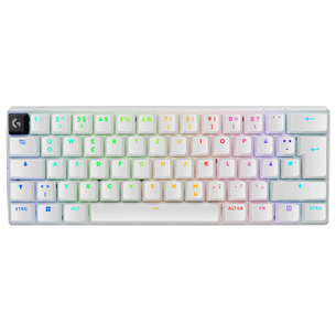 Logitech PRO X 60, SWE, white - Wireless keyboard Item - 920-011928 920-011928
