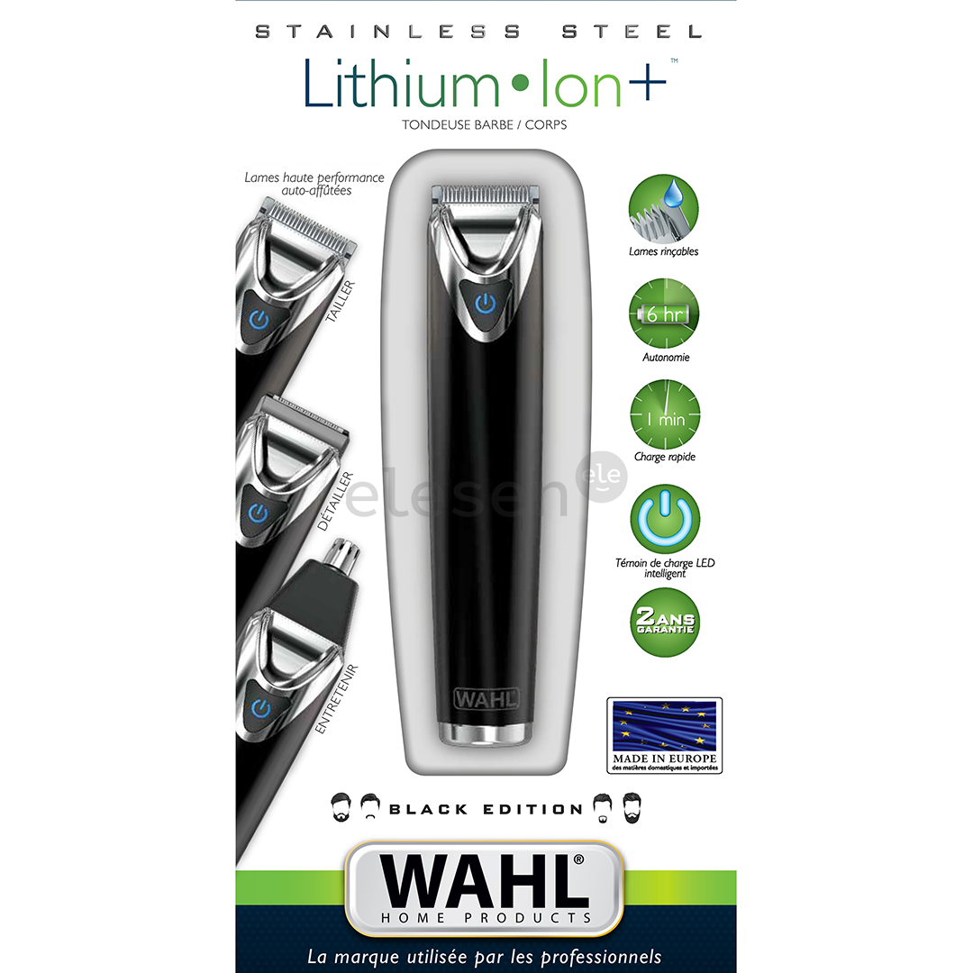 Wahl Lithium Ion+, black - Trimmer Item - 9818.0461