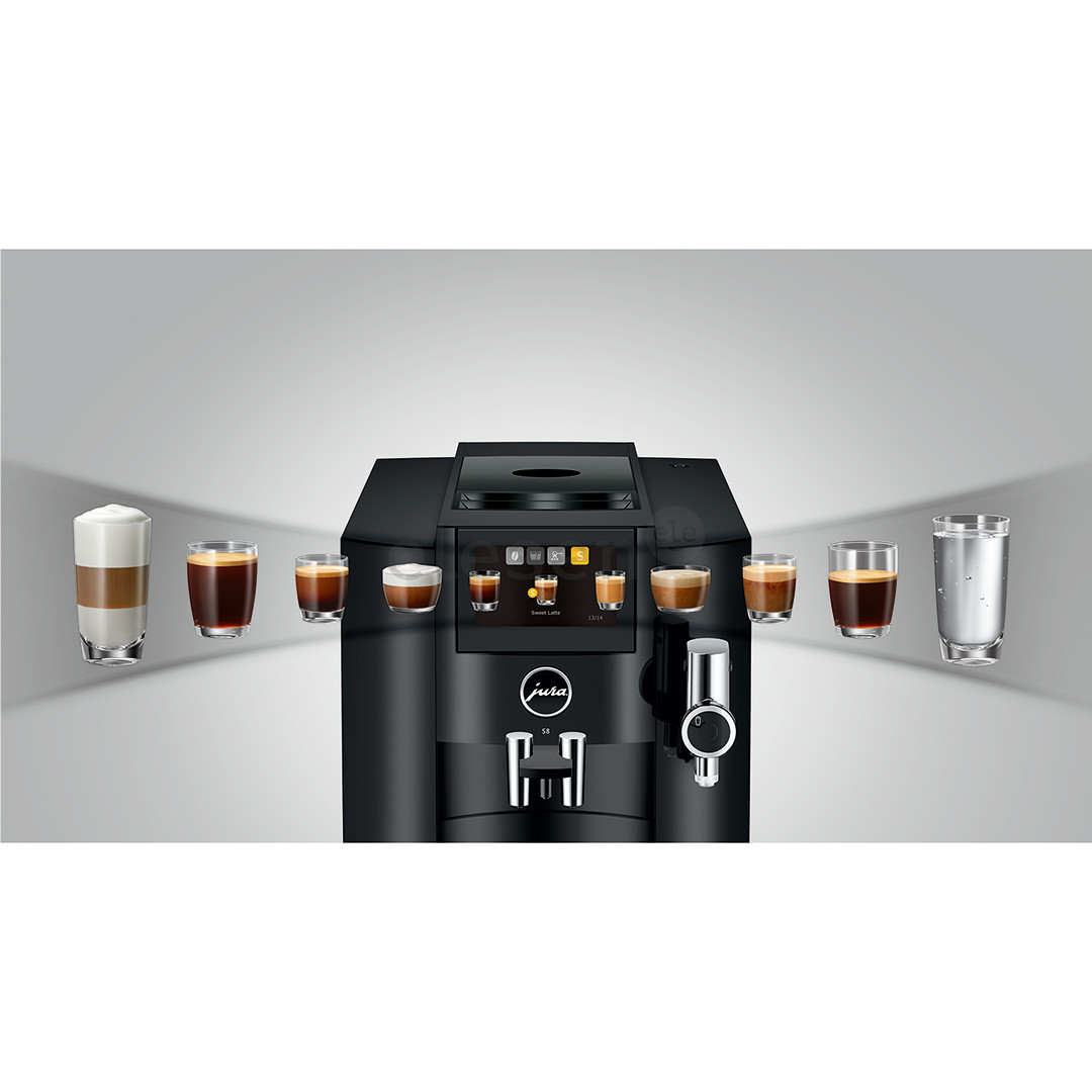 JURA S8 Piano Black (EB) - Кофемашина