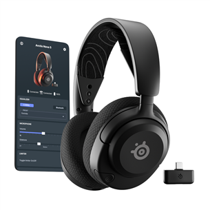 Steelseries Arctis Nova 5 Wireless, juodos - Belaidės ausinės