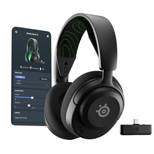 Belaidės ausinės Steelseries Arctis Nova 5X Wireless, juodos   Prekė-61676