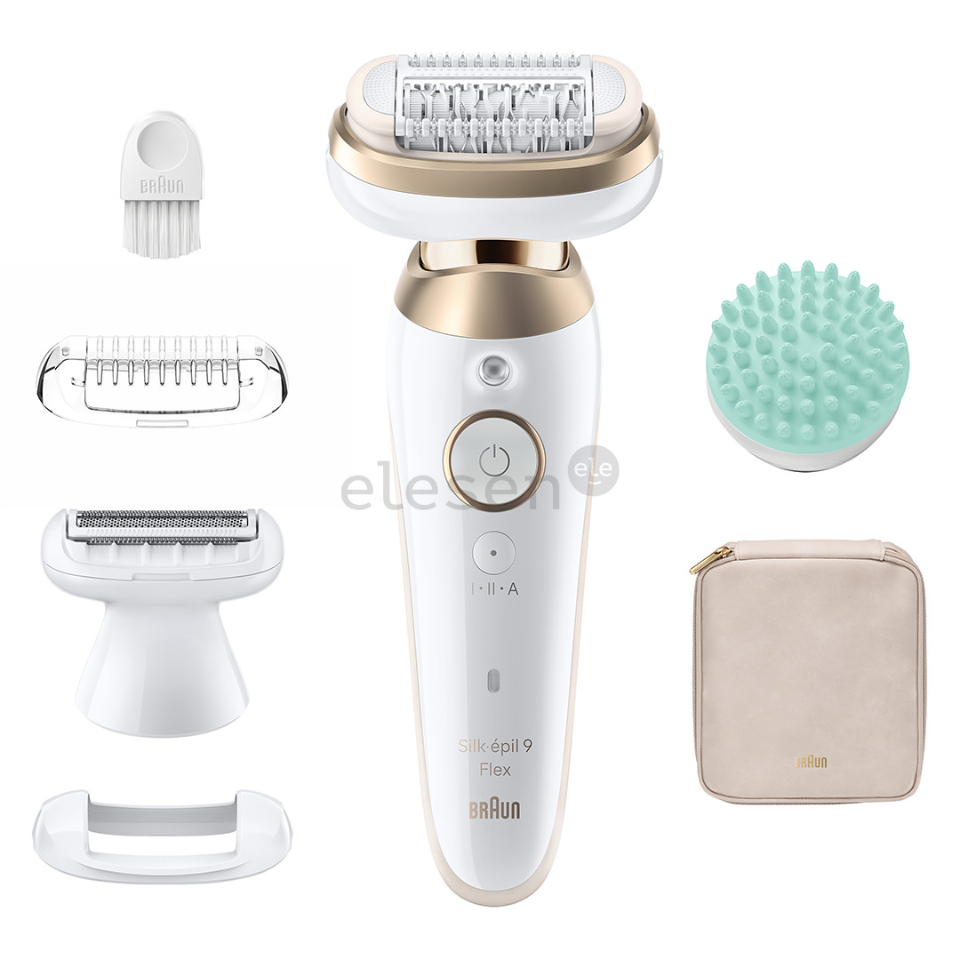 Braun Silk epil 9 Flex, white - Epilator
