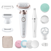 Braun Silk epil 9 Flex SkinSpa, baltas - Epiliatorius Prekė - SES9580