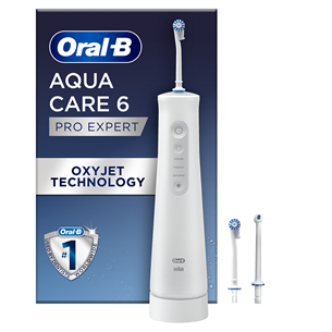 Braun Oral-B AquaCare 6, baltas - Irigatorius Prekė - MDH20.036.3 MDH20.036.3