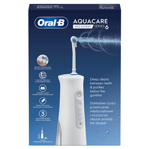 Braun Oral-B AquaCare 6, white - Irrigator Item - MDH20.036.3
