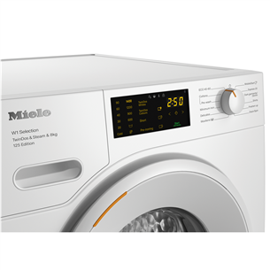 Miele, 125 Edition, 8 kg, gylis 60 cm, 1400 rpm - Skalbimo mašina Prekė - WSB683WCS