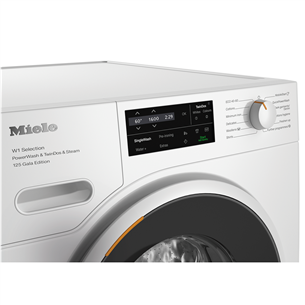 Miele, 125 Gala Edition, 9 kg, gylis 64,3 cm, 1600 rpm - Skalbimo mašina Prekė - WSI883WCS