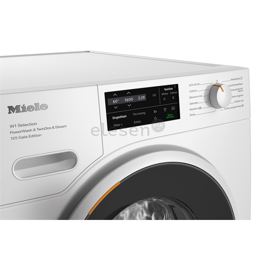 Miele, 125 Gala Edition, 9 kg, gylis 64,3 cm, 1600 aps./min. - Skalbimo mašina