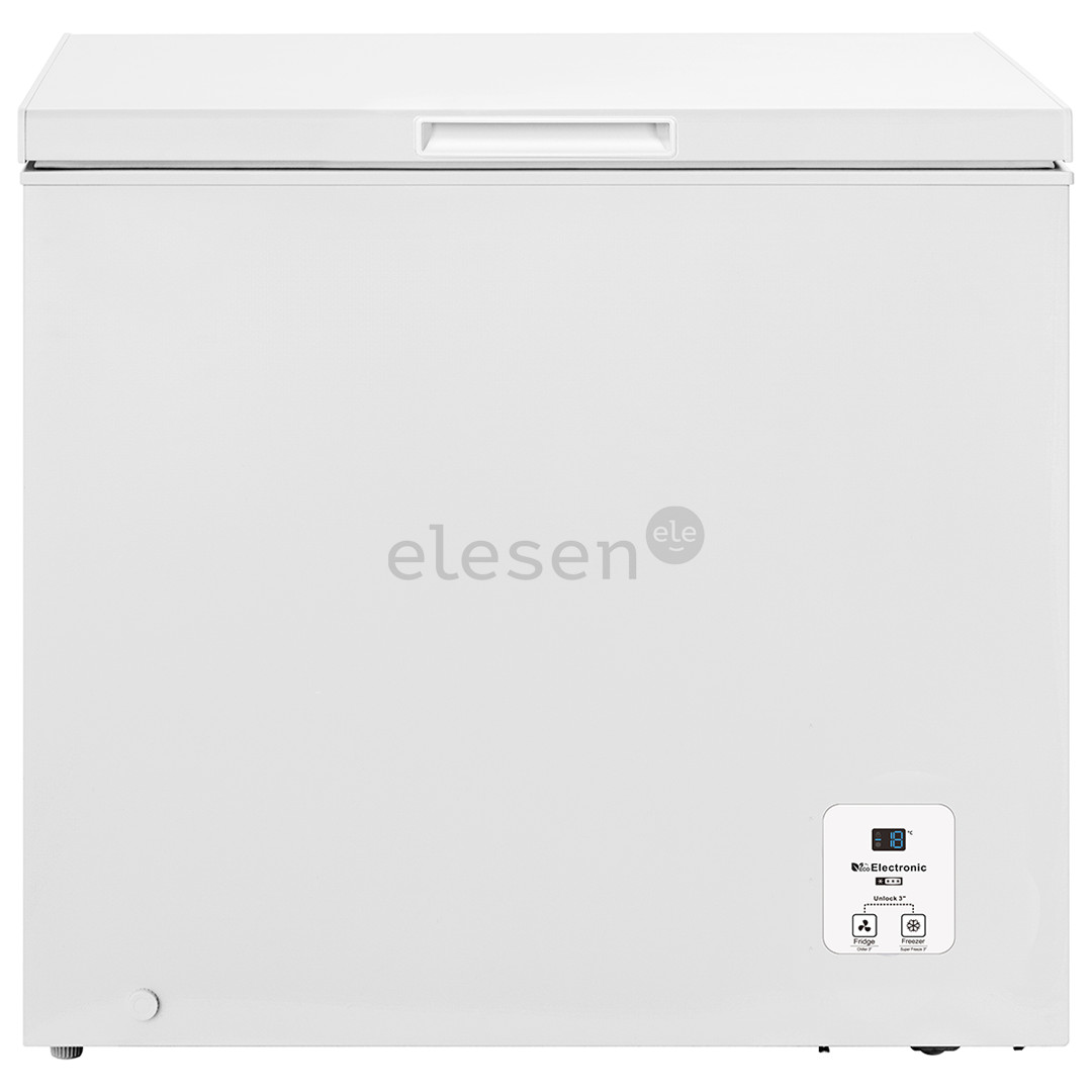 Hisense, 191 L, aukštis 86 cm, baltas - Šaldiklis