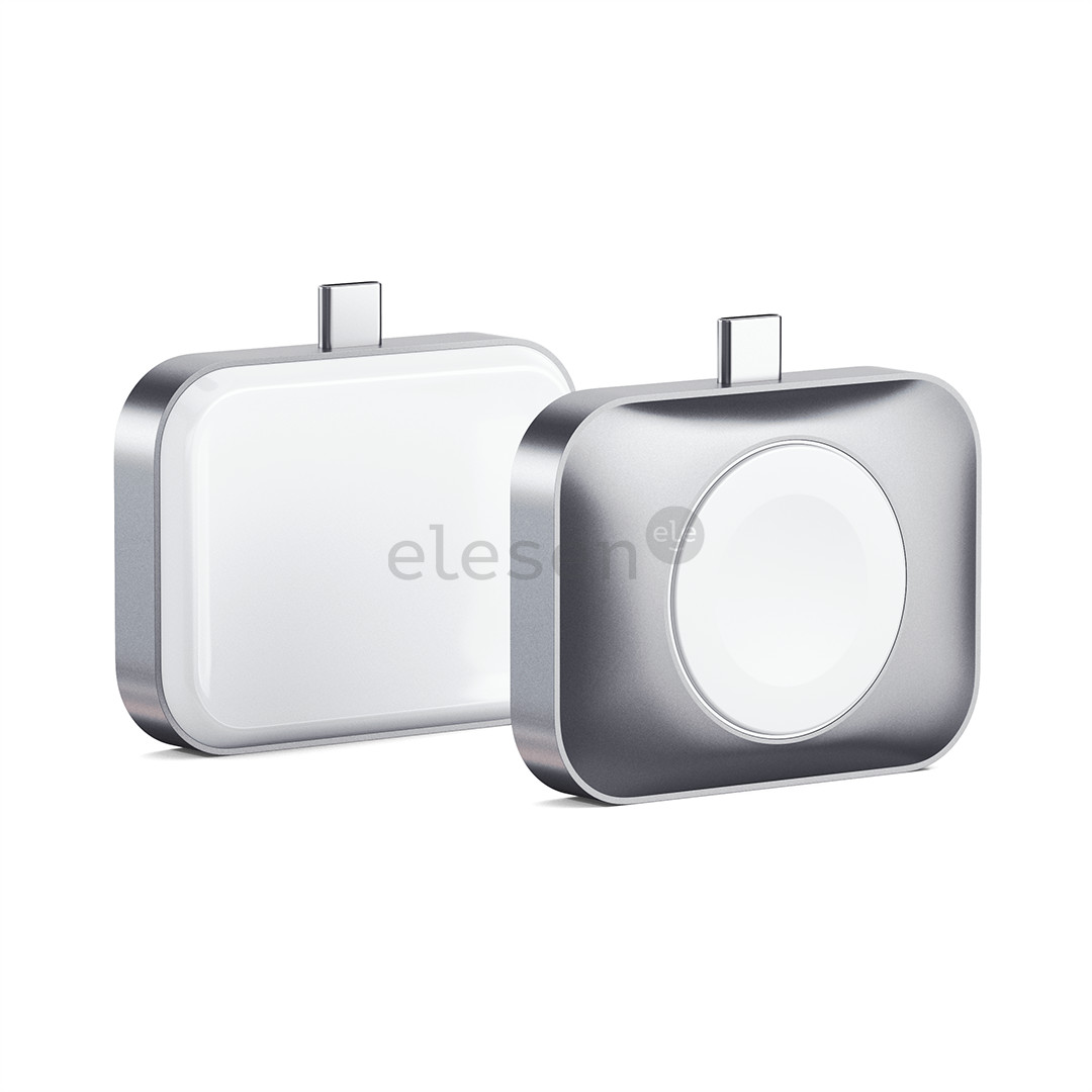 Satechi Dual Sided 2-in-1 USB-C Charger for Apple Watch and Airpods - Įkroviklis