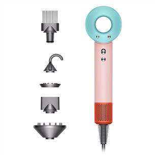 Supersonic HD07 Ceramic Pop, 1600 W, žalias/rožinis - Plaukų džiovintuvas SUPERSONICHD07CERPOP